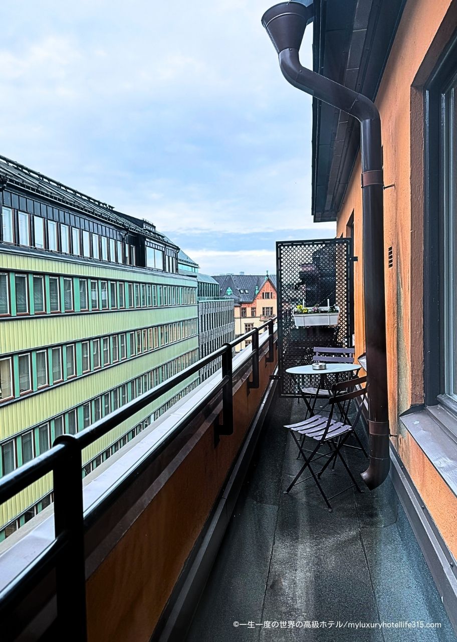 ストーリー ホテル リッダルガタン（Story Hotel Riddargatan JdV by Hyatt）リリーダムスイート（lily-dam-suite）バルコニー（balconies）