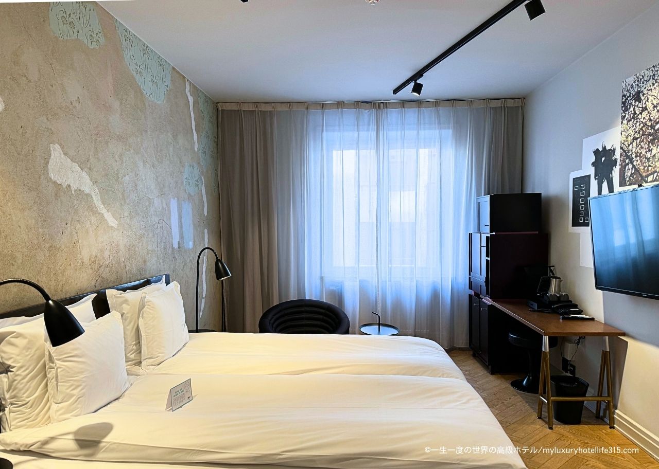 ストーリー ホテル リッダルガタン（Story Hotel Riddargatan JdV by Hyatt）ツインベッドルーム（twinbedroom）