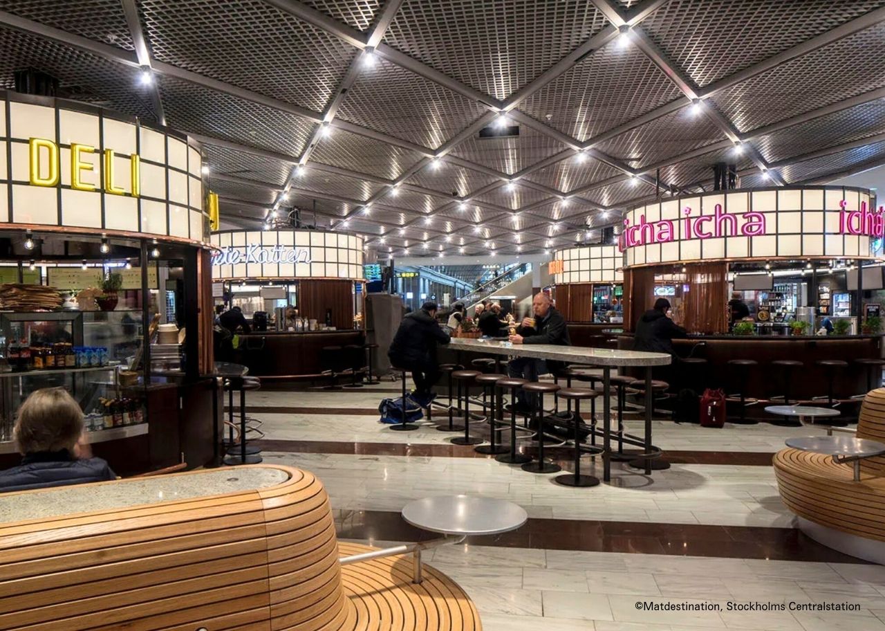 Stockholm Central Station Food destination（ストックホルム中央駅）